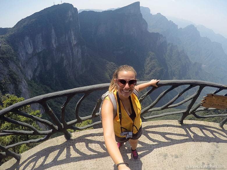 Penhasco Tianmen Mountain zhangjiajie