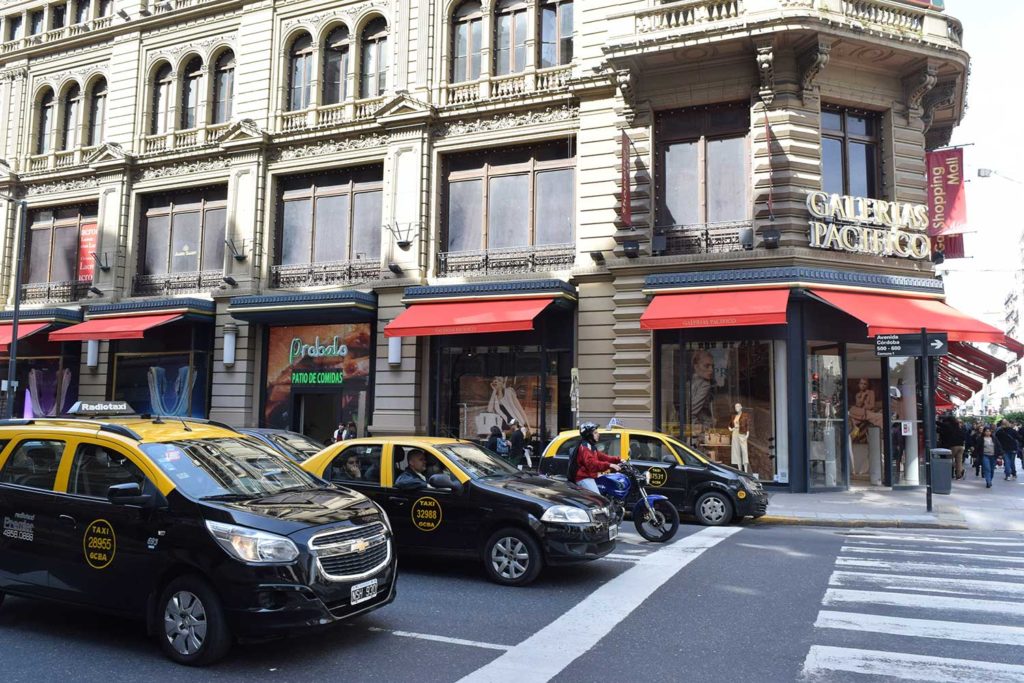 Táxis para rodar em Buenos Aires