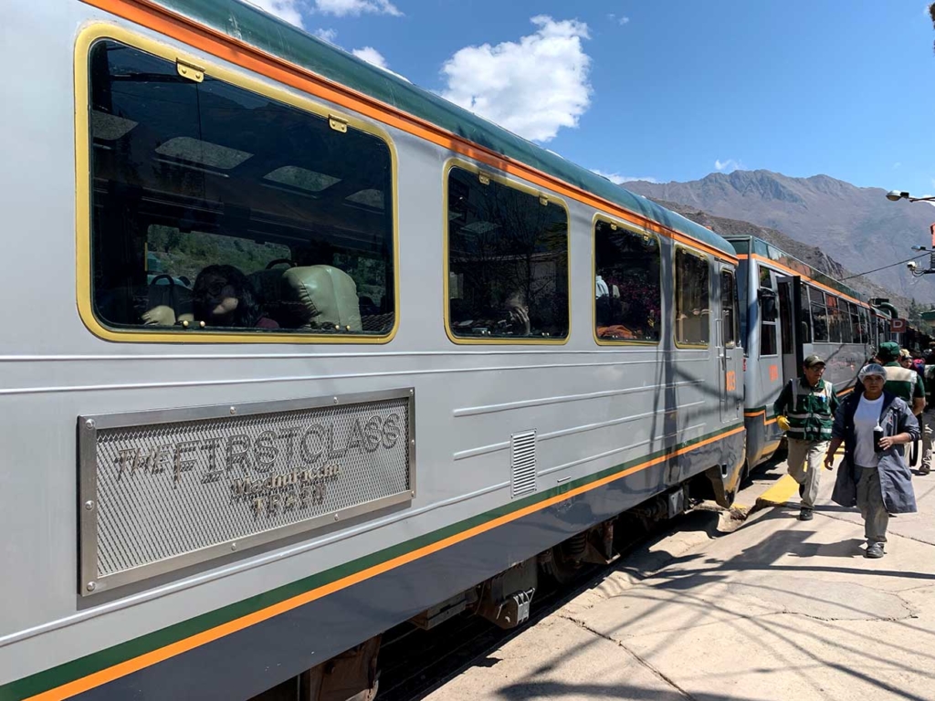 Trem 1ª Class Inca Rail