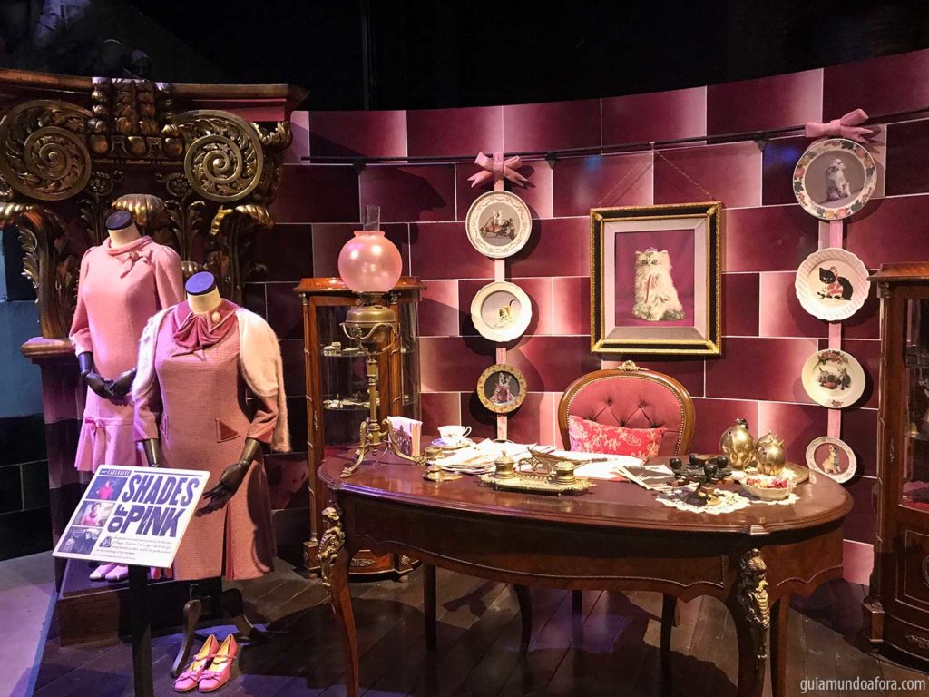 Sala da Umbridge Harry Potter Estudios Londres