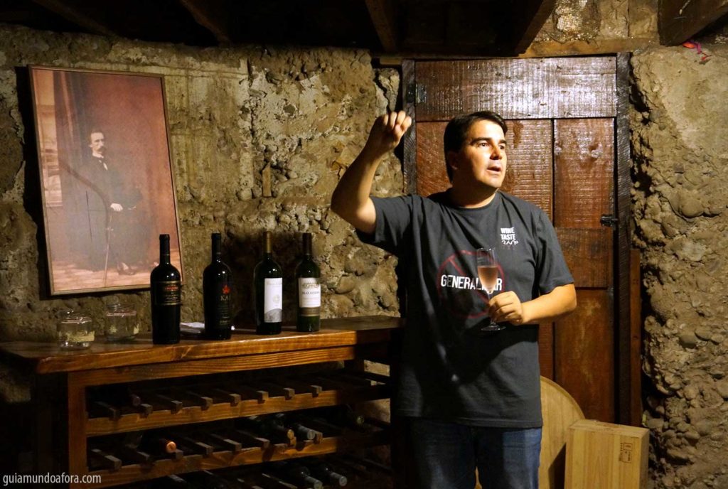 mini curso de vinhos em Santiago