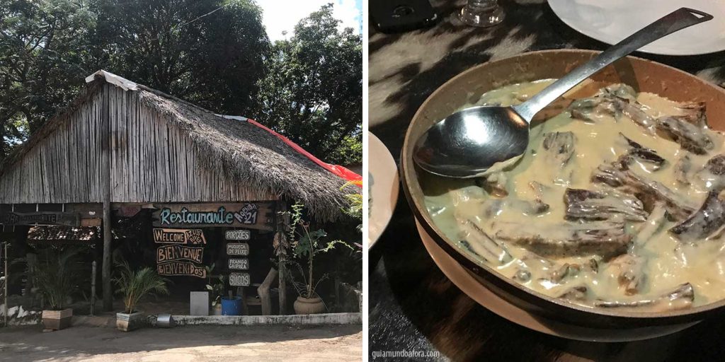 onde comer em Azuis Serras Gerais
