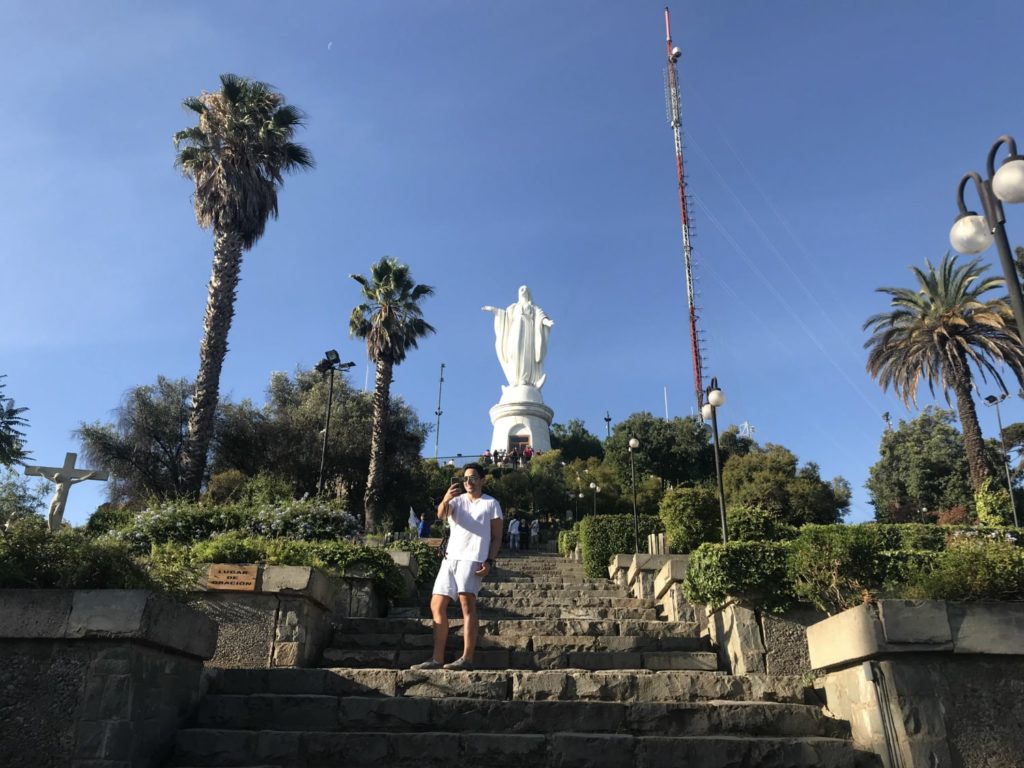 Santa Imaculada em Santiago