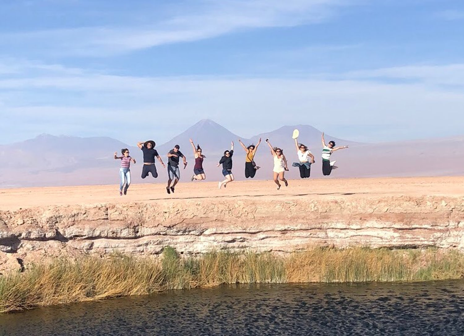 Ojos del Salar no Deserto do Atacama