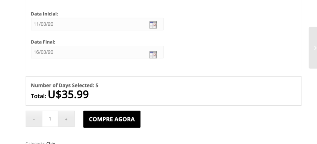 chip internet eua internet 4g