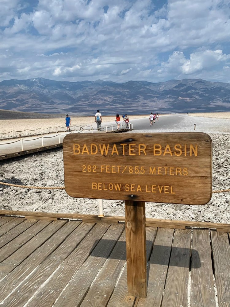 Badwater Basin no Death Valley
