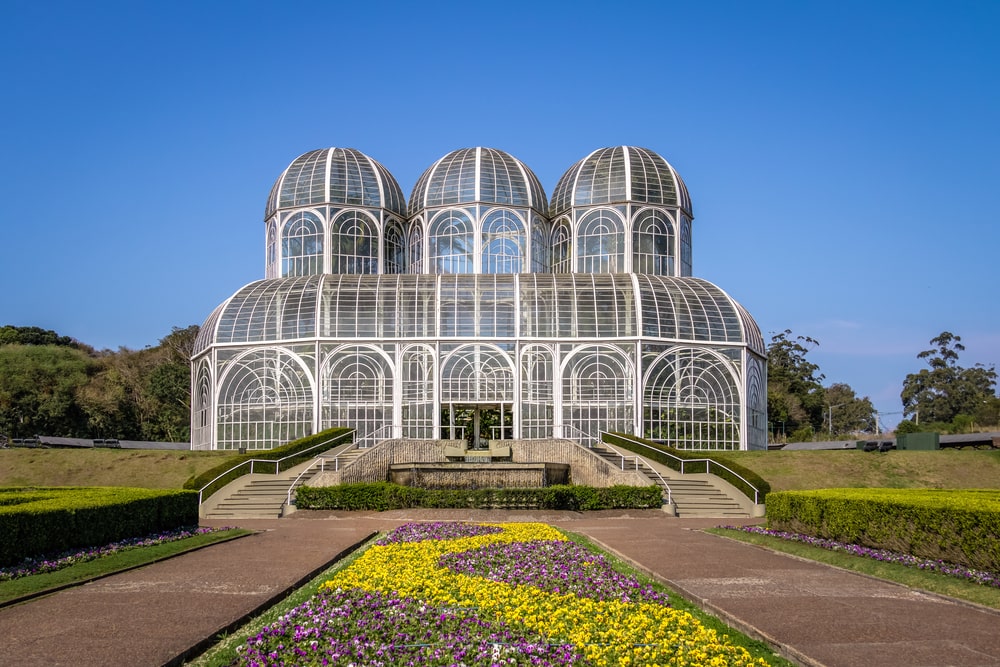 Jardim botânico em Curitiba
