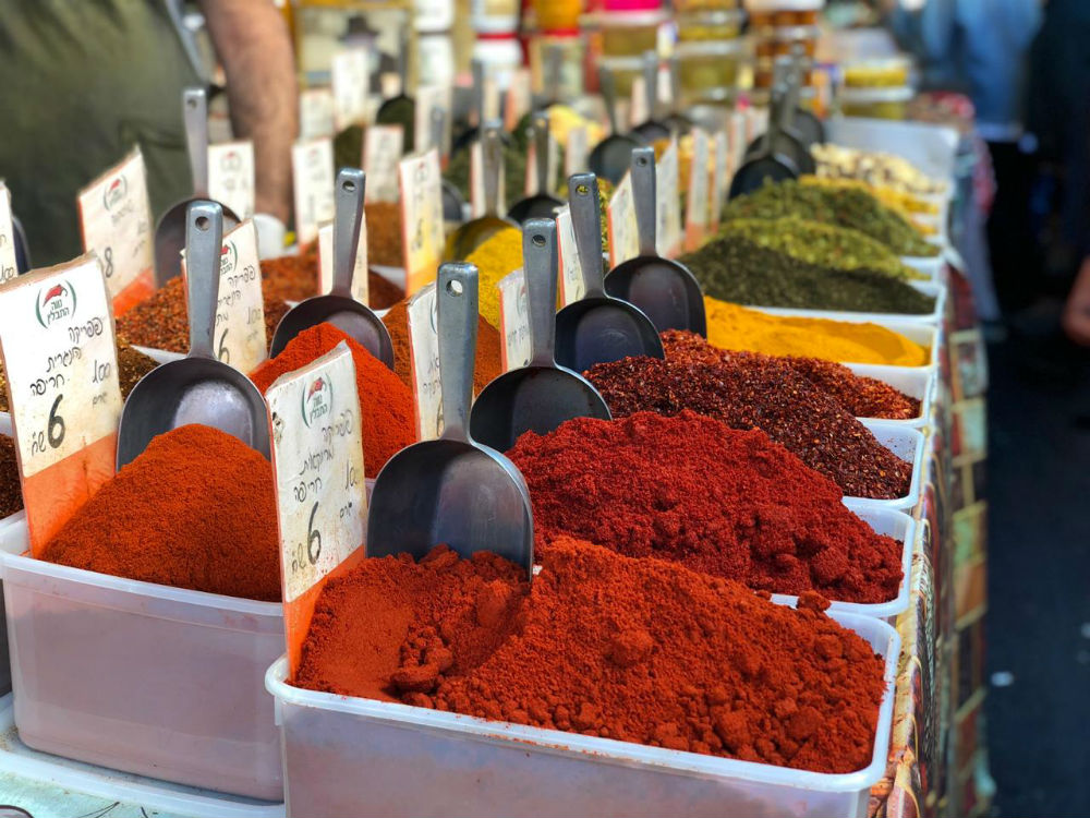 temperos mercado de Jerusalem