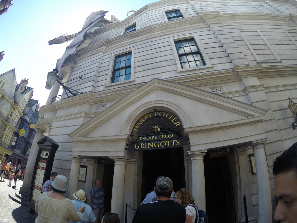 Fachada de Gringotts