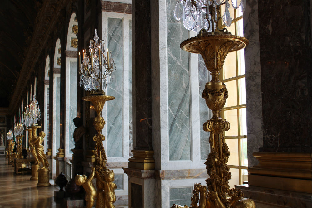 interior palácio de Versalhes
