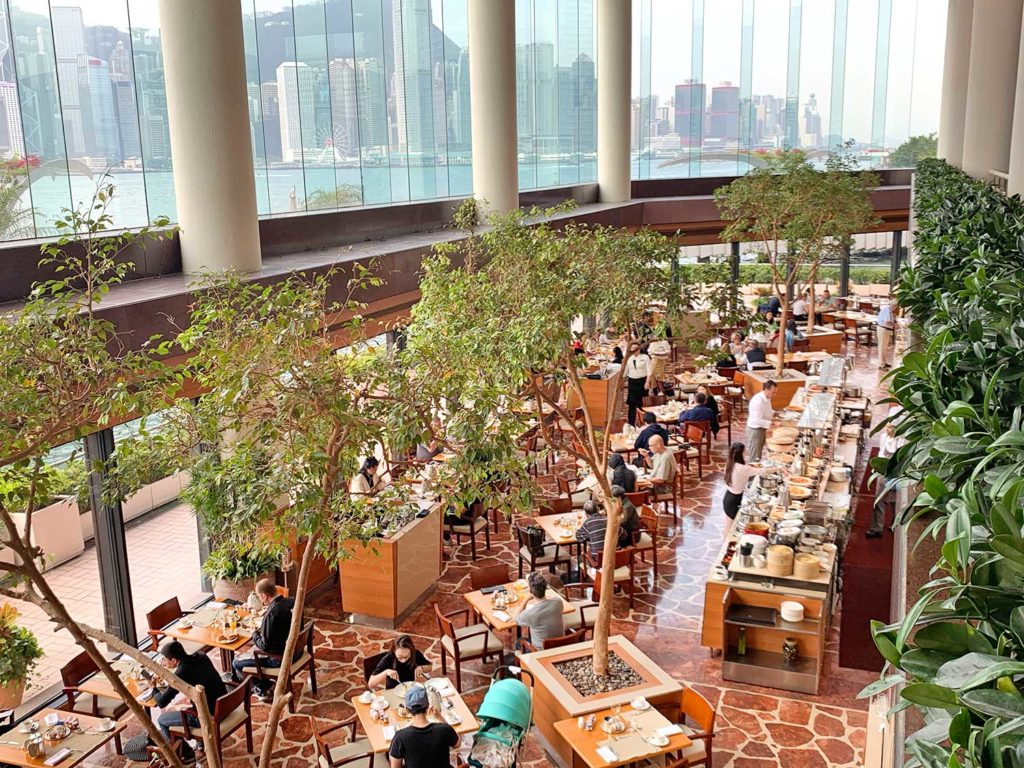 café da manhã Intercontinental Hong Kong