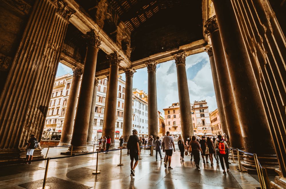 panteao roma por dentro